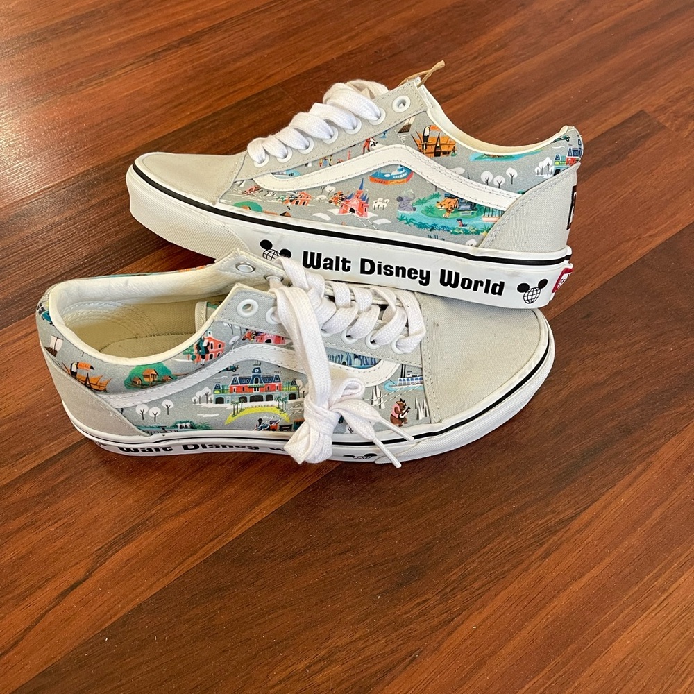 Disney World 50th Vans